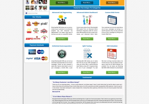 Web Development Package Example: Wrecking Ball