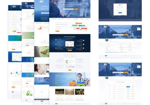 Web Design Package Example: BuildFax