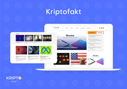 UX/UI Design Package Example: Kriptofakt