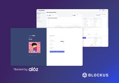 Blockchain Package Example: Blockus (Backed by a16z)