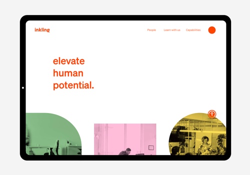 UX/UI Design Package Example: Rebranding of Inkling Group