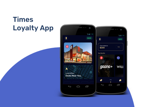 Mobile App Development Package Example: Times Loyalty App