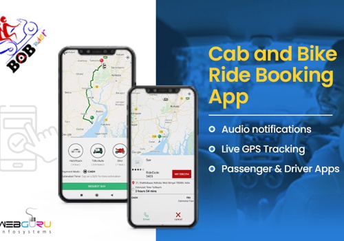 Mobile App Development Package Example: Cab and Bike Ride Booking App