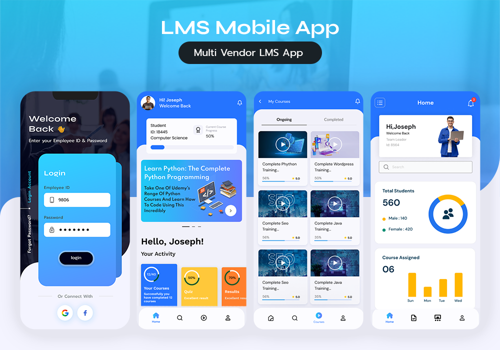 Web Development Package Example: Extended LMS