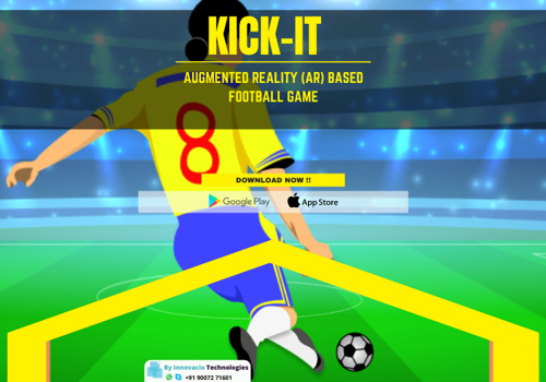 Mobile App Development Package Example: Kick-IT is An AR Based Football Mobile Game