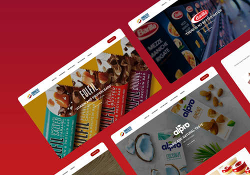 Web Design Package Example: FMCG Website Design & Development