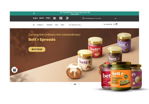 Web Design Package Example: Shopify UX Design & E-Commerce Development