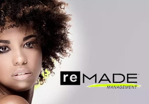 Branding Package Example: reMADE: Logo design for a talent agency pioneer