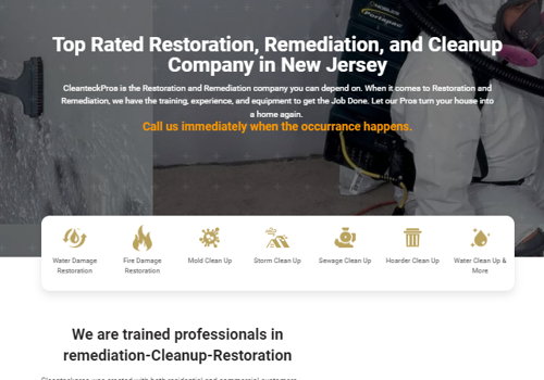 Search Engine Optimization Package Example: Cleanteckpros