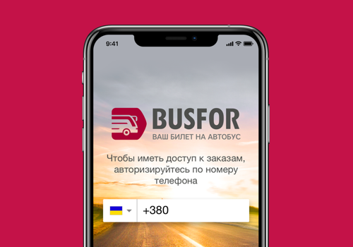 Mobile App Development Package Example: Busfor  — mobile apps for online bus ticket sales