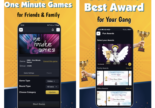 Mobile App Development Package Example: Gangupp Social Game
