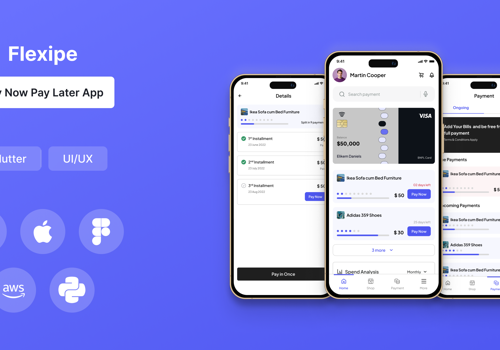 IT Staff Augmentation Package Example: Buy Now Pay Later - BNPL App Development