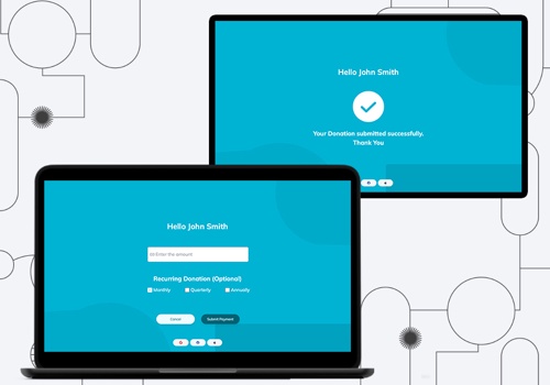 UX/UI Design Package Example: ST Donation App