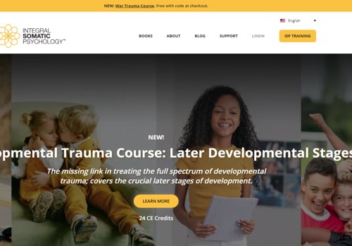 Web Design Package Example: Integral Somatic Psychology