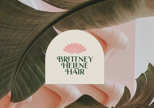 Branding Package Example: Brittney Helene – Hair Salon Brand