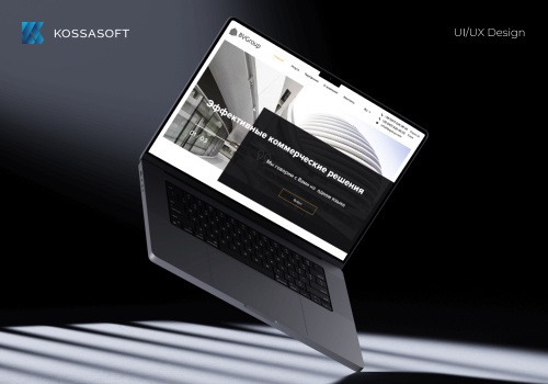 Web Design Package Example: BVGroup Corporate Site | UX/UI | Development