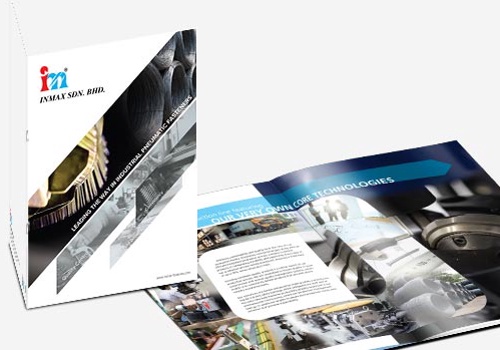 Graphic Design Package Example: Catalog and profile for nail manufacturer, Inmax