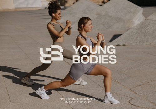 Branding Package Example: Brand Identity for a fitness Startup