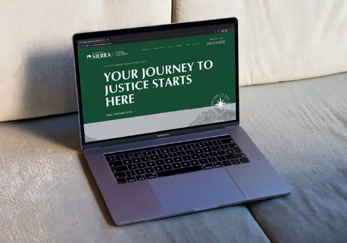 Advertising Package Example: Porter Simon Sierra Injury Lawyers - Branding, Web