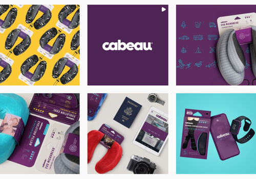 Branding Package Example: Cabeau: Branding, Insight & Strategy, & Packaging