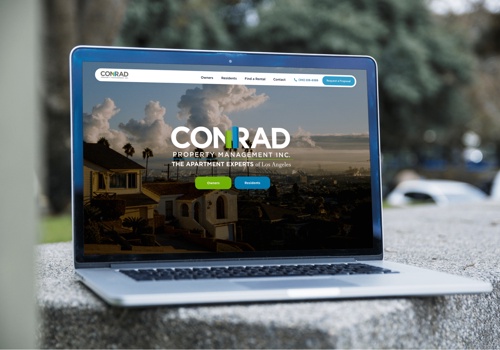 Web Development Package Example: Conrad Property Website, Residential Rental