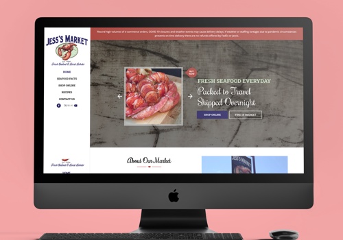 Web Design Package Example: JESS’S MARKET WOO-COMMERCE WEBSITE DEVELOPMENT