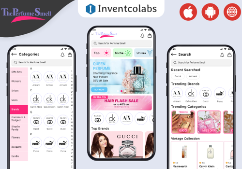 Mobile App Development Package Example: The Perfume Smell