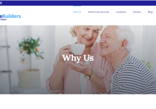 Web Development Package Example: Care builders