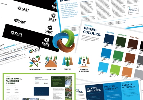 Branding Package Example: VAST Resource Solutions Brand Refresh