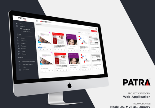 Custom Software Development Package Example: PATRA BBS - Benefit Brochure Service