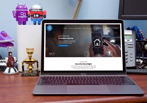 Web Design Package Example: Website Design For Atlantic Coast Alarm
