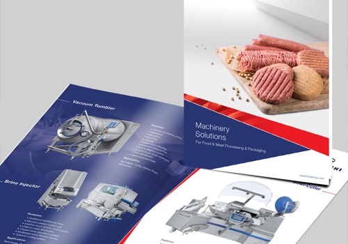 Graphic Design Package Example: Machinery Catalog Design for Kim Shing