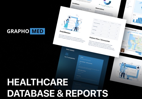 Web Development Package Example: Healthcare Database & Reports