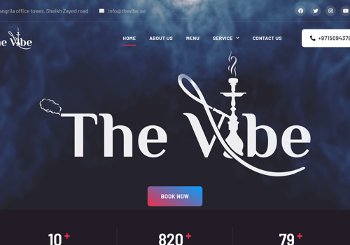 Web Design Package Example: Classic Informative website with customization