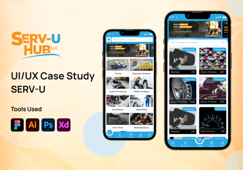 Web Development Package Example: Roadside Assitance Mobile App Service - SERV-U