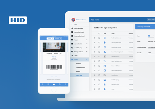 Mobile App Development Package Example: HID