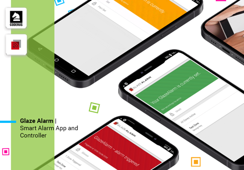 Custom Software Development Package Example: GlazeAlarm | Smart Alarm App and Controller
