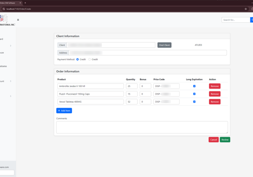 Custom Software Development Package Example: Cloudbased Order and Inventory Management Platform
