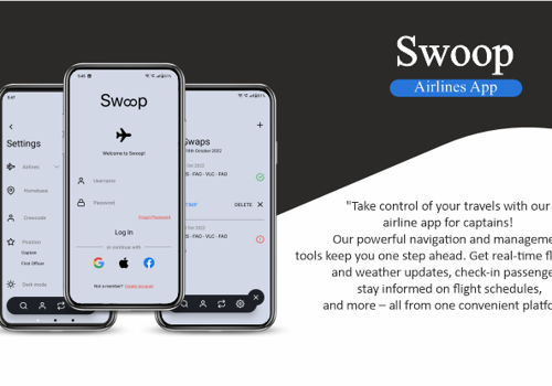 Mobile App Development Package Example: swoop