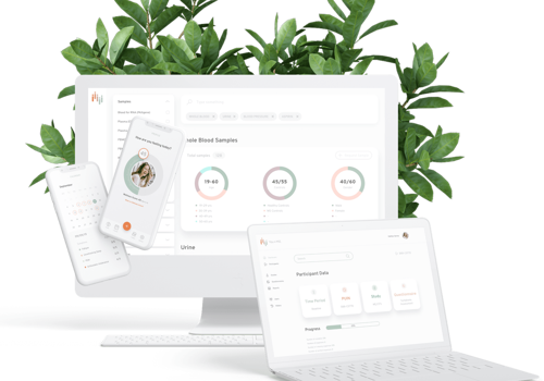 Web Development Package Example: Web portal + symptom-tracking app for non-profit