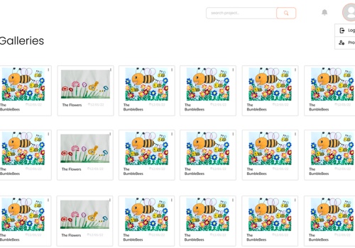 UX/UI Design Package Example: Web application for school classes