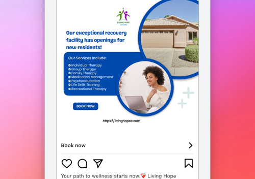 Social Media Marketing Package Example: Meta Ads