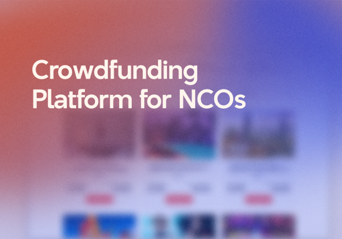 Web Development Package Example: Crowdfunding platform for non-profit organizations