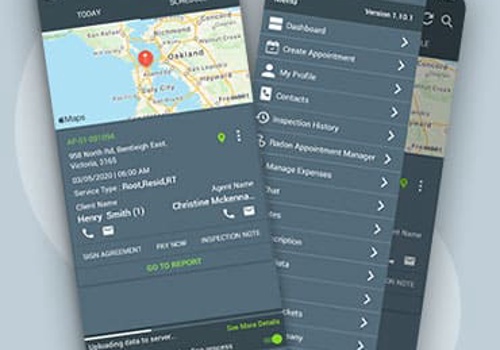 Mobile App Development Package Example: Home Inspector Tech