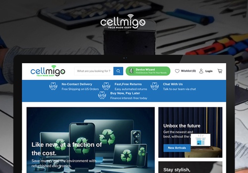Web Development Package Example: Cellmigo