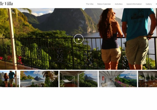 Web Development Package Example: LaBagatelle Villa