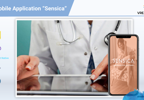 Mobile App Development Package Example: Sensica - Mobile Application