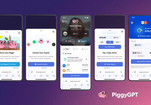 AI Consulting Package Example: PiggyGPT - AI-Powered DeFi Trading