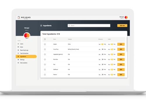 Web Development Package Example: Reigns Fitness