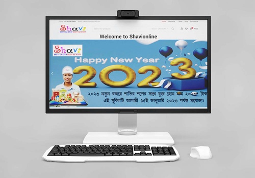 Web Design Package Example: Shavionline Ecommerce